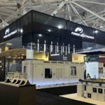 Custom vs modular trade show booth design by exhibition booth fabrication company