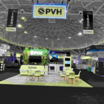 Custom exhibition booth designed by an exhibition booth design company in Nashville for a trade show.